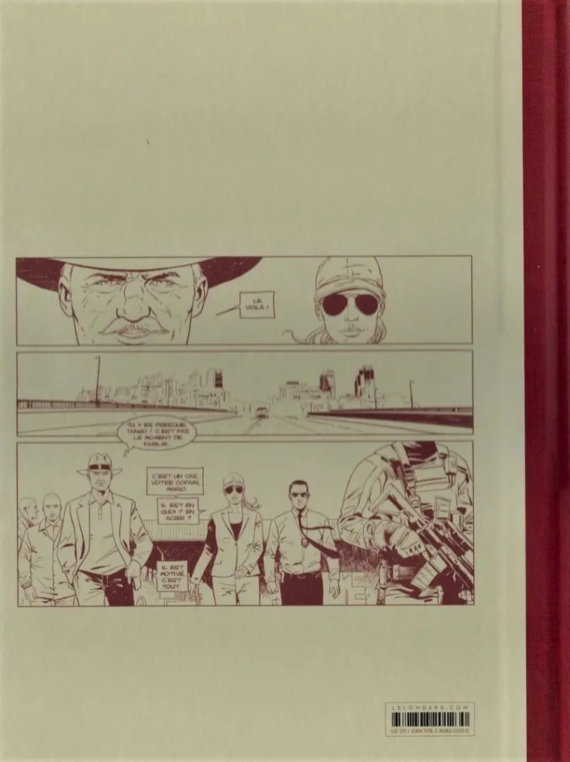 Verso de l'album Tango Tome 6 Le Fleuve aux Trois Frontières
