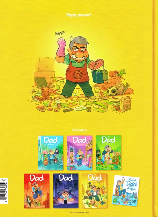 Verso de l'album Dad Tome 6 Père à tout faire