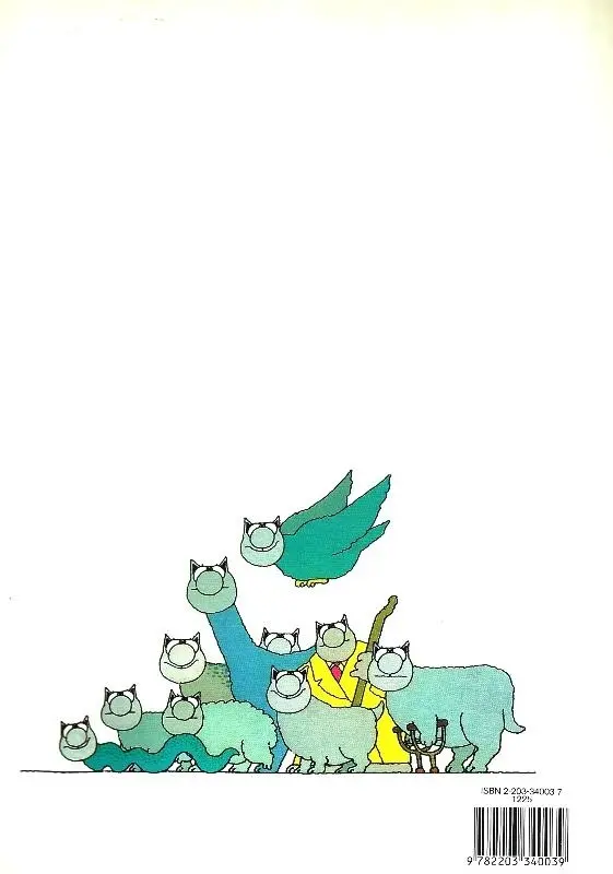 Verso de l'album Le Chat Tome 2 Le Retour du Chat