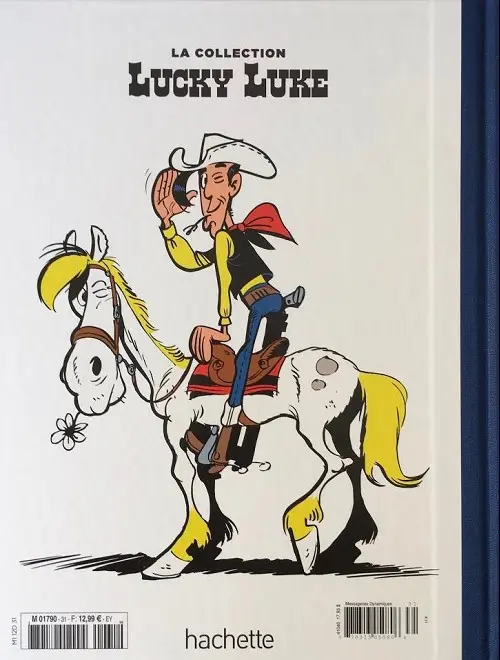 Verso de l'album Lucky Luke La collection Tome 31 Tortillas pour les dalton