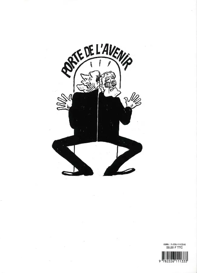 Verso de l'album A gauche toute !