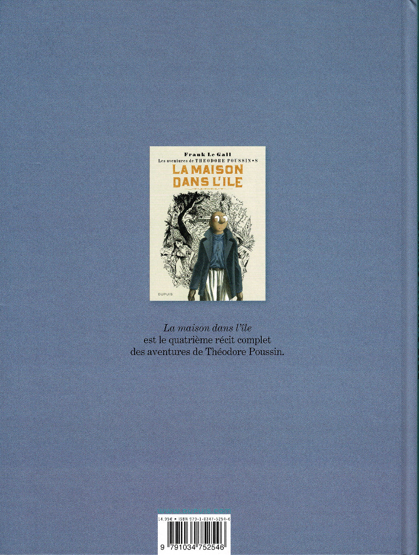 Verso de l'album Théodore Poussin Récits complets 4 La Maison dans l'île
