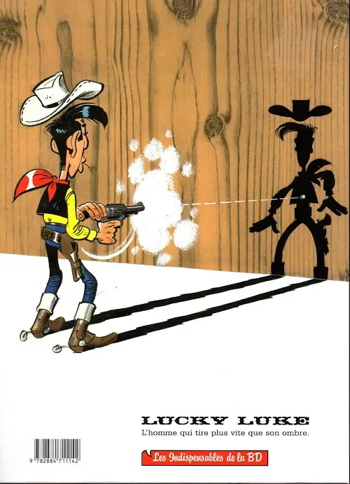Verso de l'album Lucky Luke Tome 37 Canyon Apache