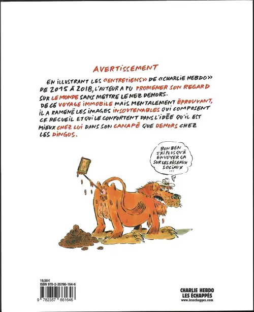 Verso de l'album Y a pas photo !