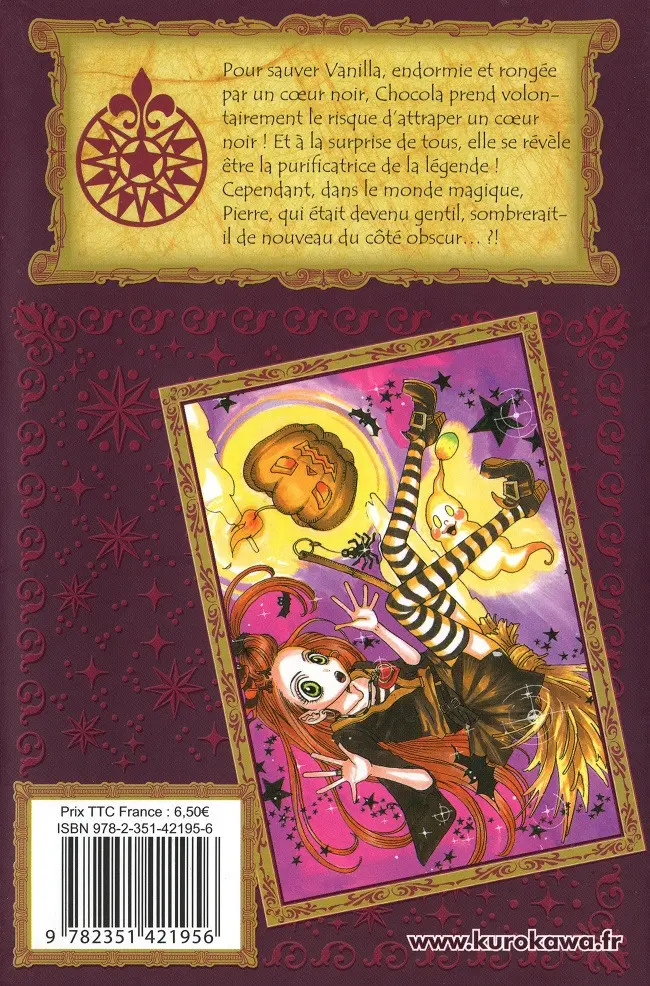 Verso de l'album Chocola & Vanilla - Sugar Sugar Rune 6