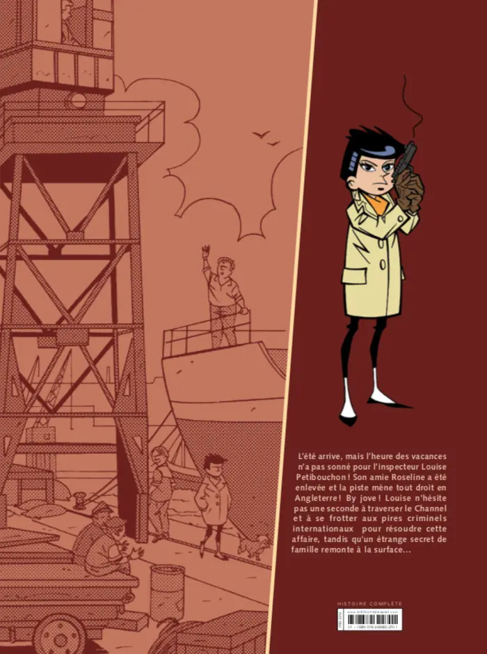 Verso de l'album Louise Petibouchon Tome 3 Swinging Liverpool