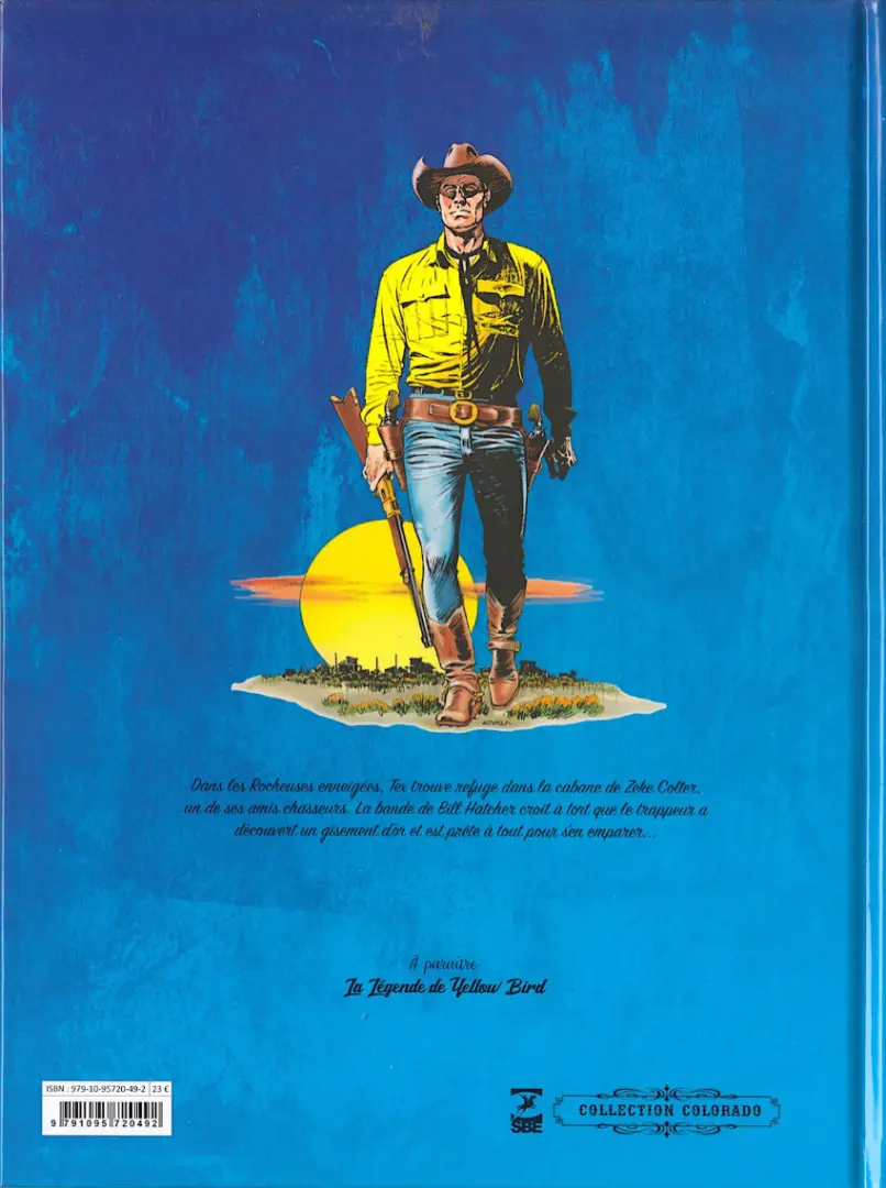 Verso de l'album Les aventures de Tex Tome 5 La ballade de Zeke Colter