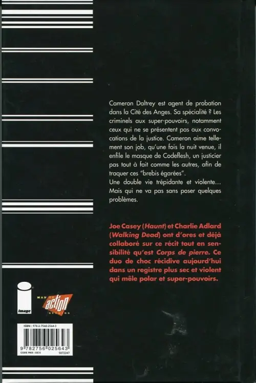 Verso de l'album Codeflesh