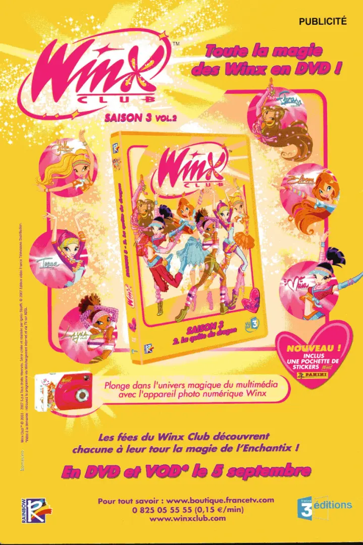 Verso de l'album Winx Club Tome 22 La trahison
