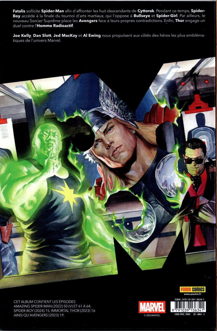 Verso de l'album Marvel Comics (II) 20