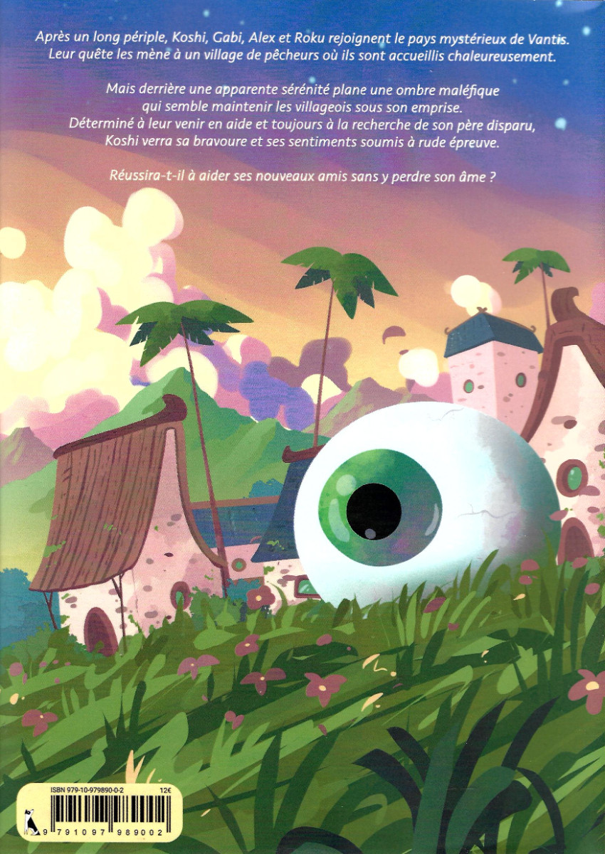 Verso de l'album Bêta Paradise 2