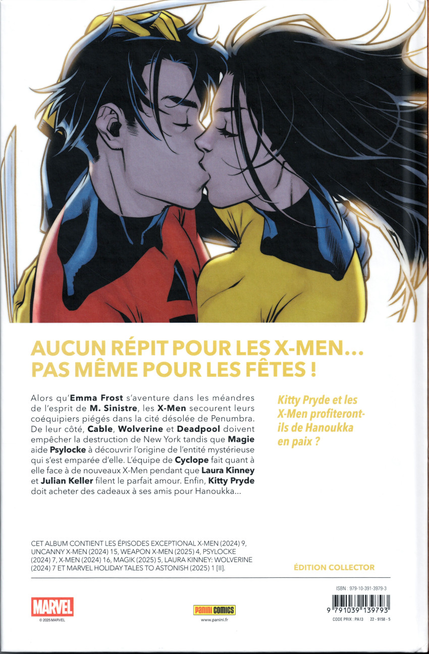 Verso de l'album X-Men 23
