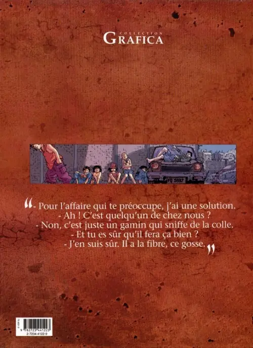 Verso de l'album Cuervos Tome 1 Le contrat