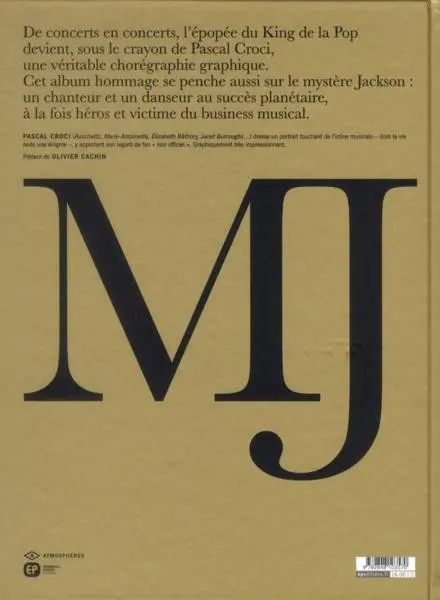 Verso de l'album Fan de... Michael Jackson