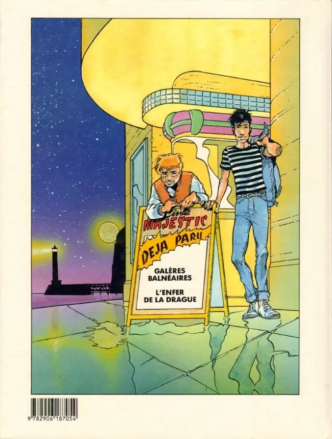 Verso de l'album Les aventures de Fred et Bob Tome 2 L'Enfer de la drague