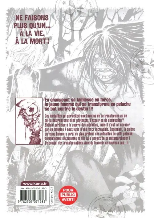 Verso de l'album Gleipnir 4