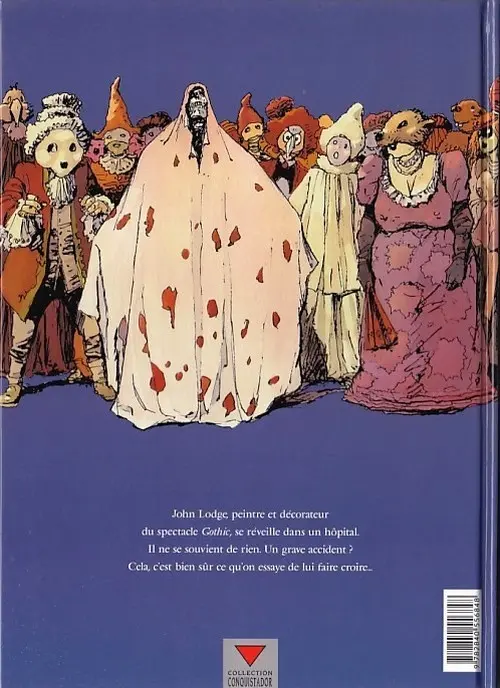 Verso de l'album Gothic Tome 3 Le diable de Notting Hill