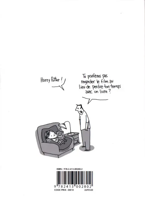 Verso de l'album Le Guide du Mauvais Père 4
