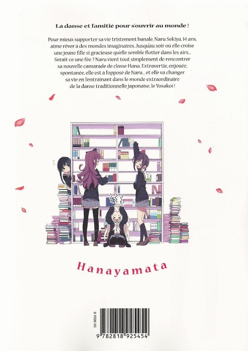 Verso de l'album Hanayamata 3