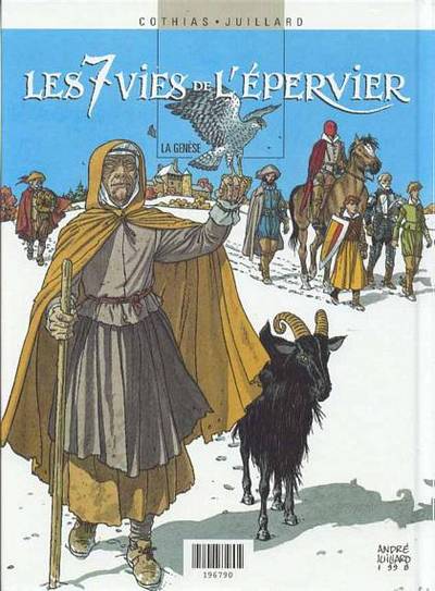 Verso de l'album Les 7 Vies de l'Épervier Tome 7 + HS La marque du condor / La genèse