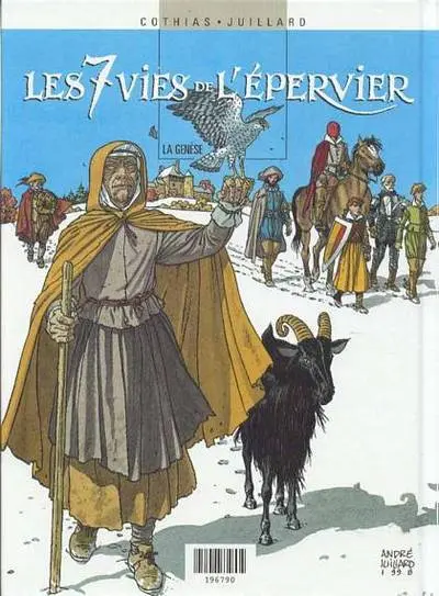 Verso de l'album Les 7 Vies de l'Épervier Tome 7 + HS La marque du condor / La genèse