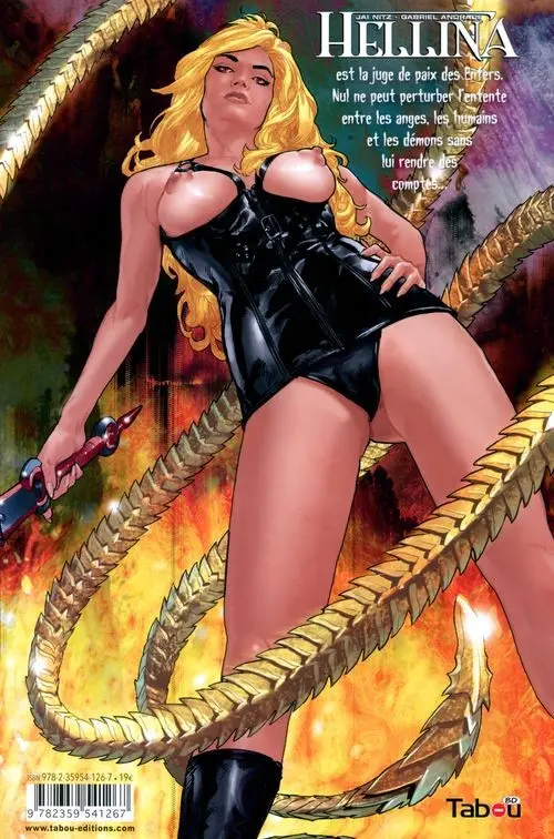 Verso de l'album Hellina 1