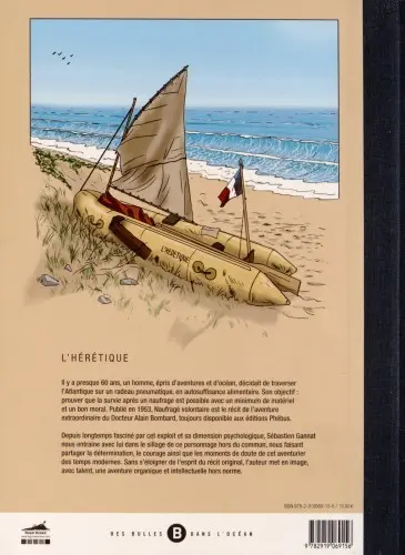 Verso de l'album L'Hérétique