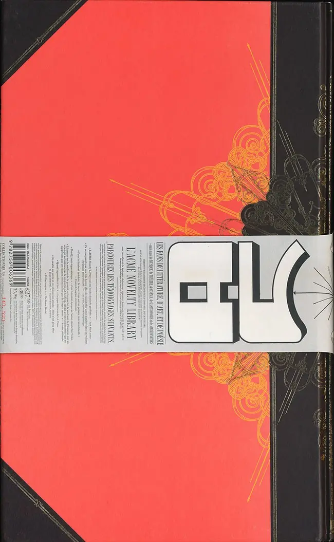 Verso de l'album ACME