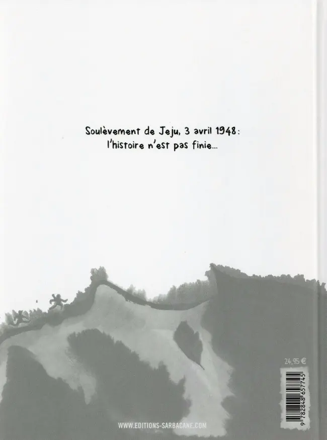 Verso de l'album Jiseul