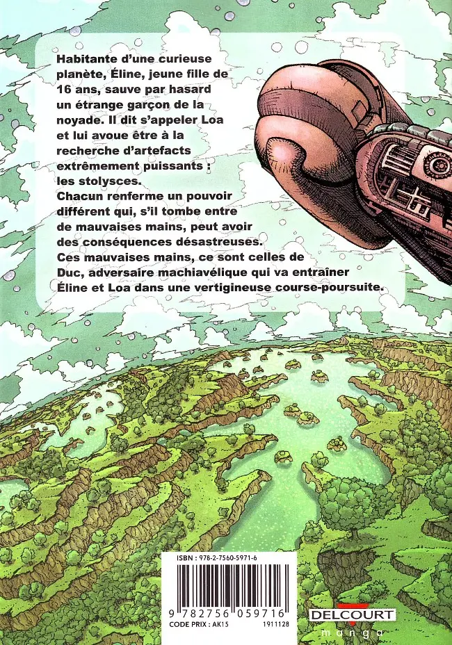 Verso de l'album Loa Tome 1