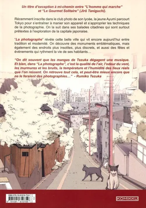 Verso de l'album La Photographe 1