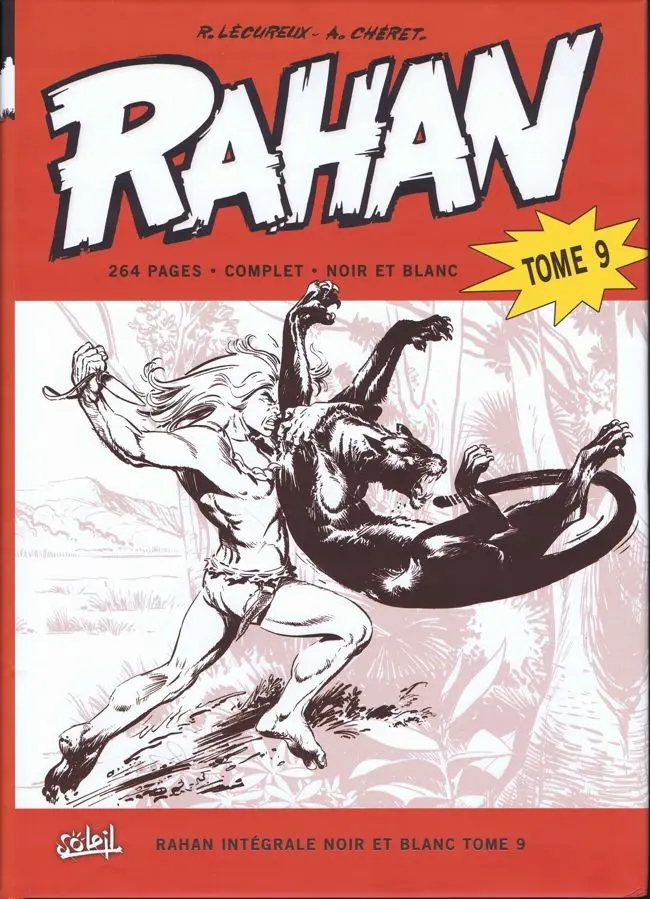 Couverture de l'album Rahan Intégrale noir et blanc Tome 9