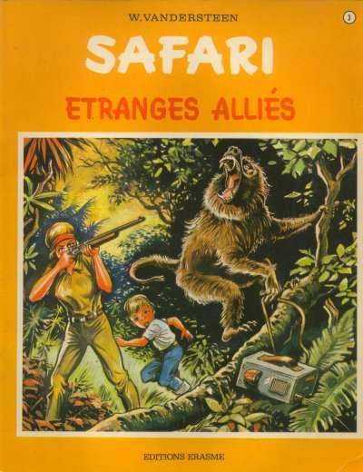 Couverture de l'album Safari Tome 3 Etranges alliés