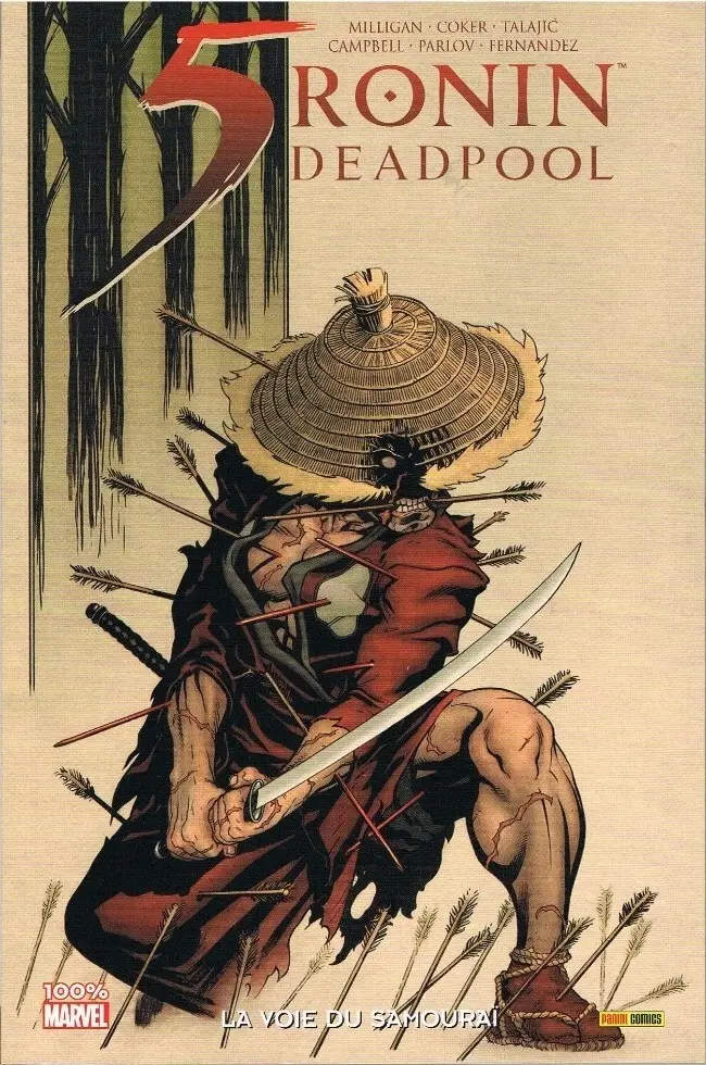 Couverture de l'album 5 Ronin - La Voie du samouraï Deadpool