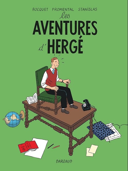Couverture de l'album Les aventures d'Hergé