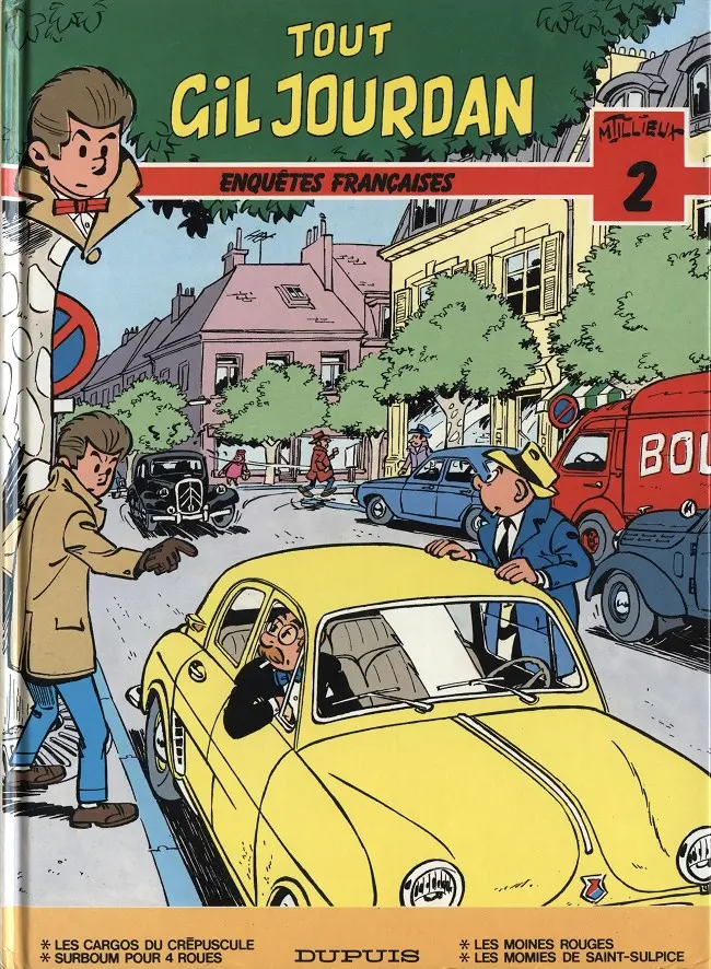 Couverture de l'album Gil Jourdan Tout Gil Jourdan Tome 2 Enquêtes françaises