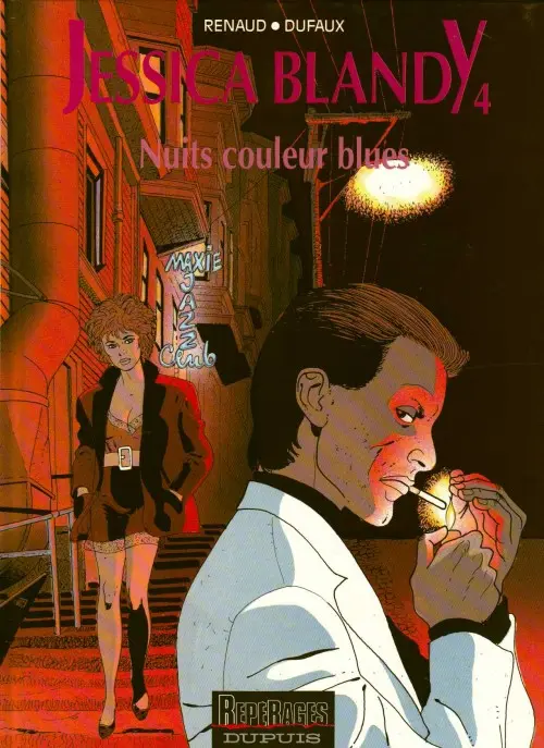 Couverture de l'album Jessica Blandy Tome 4 Nuits couleur blues