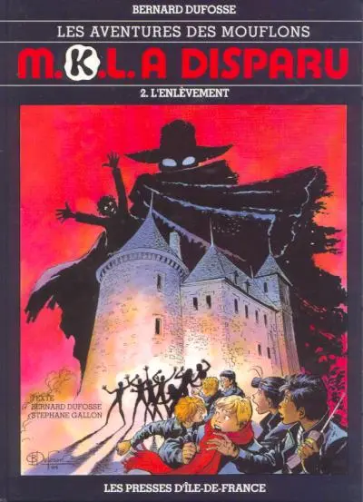 Couverture de l'album Les aventures des Mouflons Tome 2 M.K.L. a disparu - L'Enlèvement