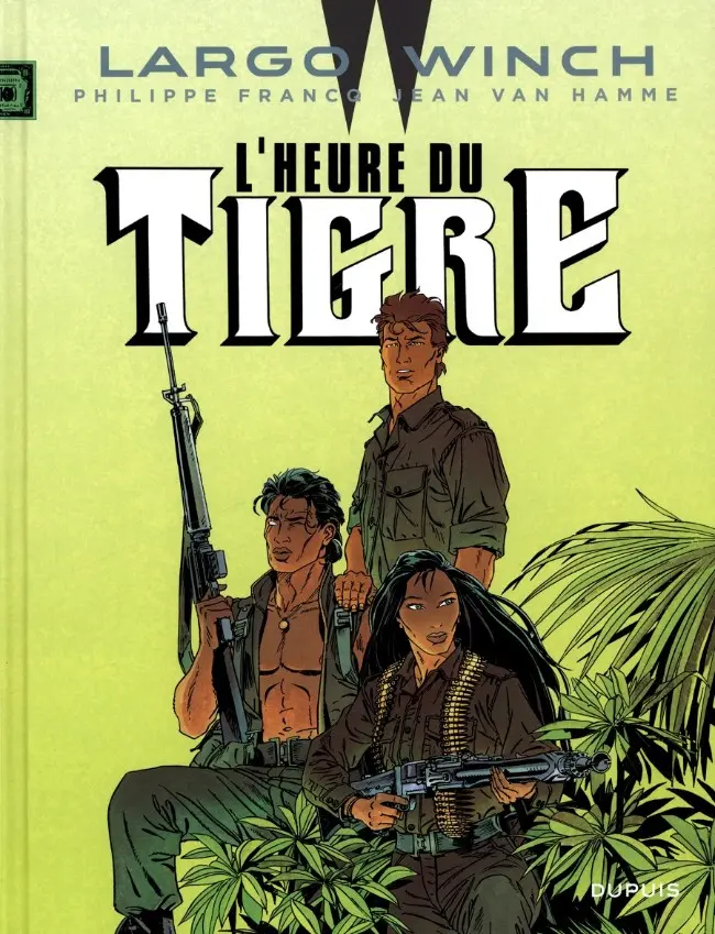 Couverture de l'album Largo Winch Tome 8 L'heure du tigre
