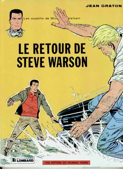 Couverture de l'album Michel Vaillant Tome 9 Le retour de Steve Warson