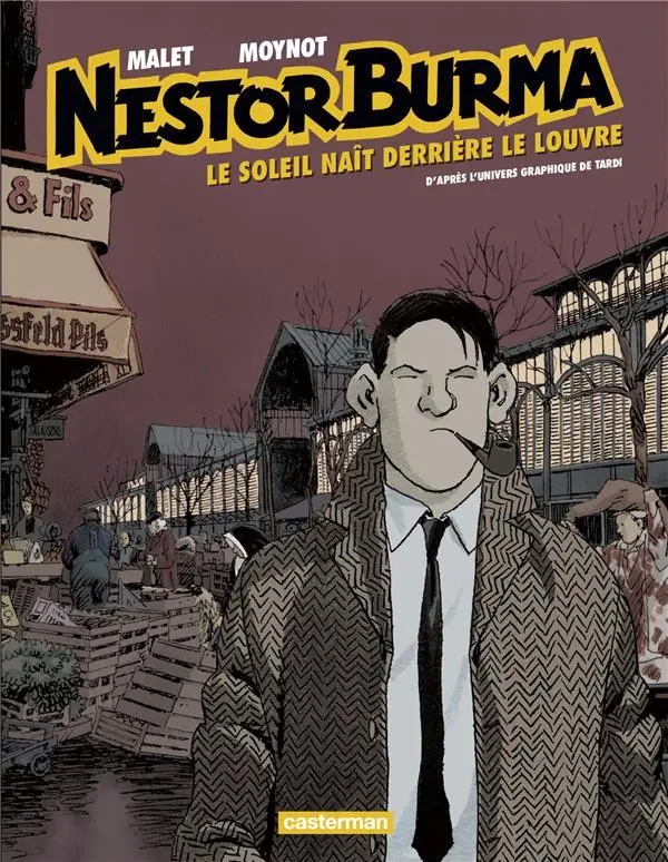 Couverture de l'album Nestor Burma Tome 7 Le soleil naît derrière le Louvre