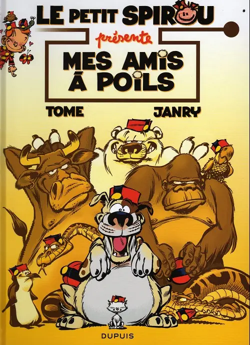 Couverture de l'album Le Petit Spirou présente... Tome 4 Mes amis à poils