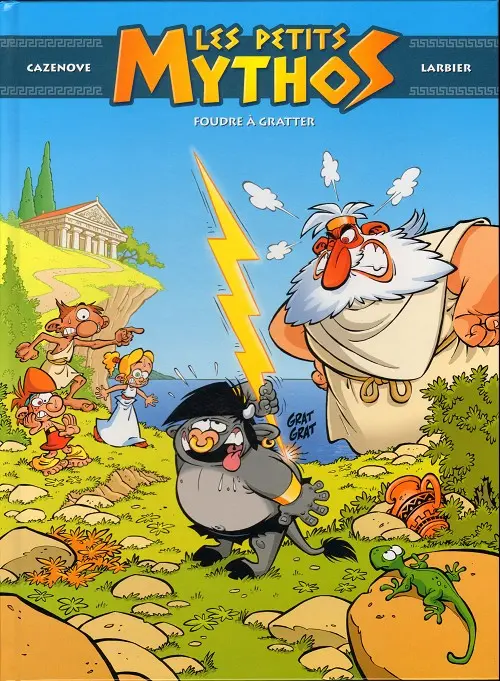 Couverture de l'album Les Petits Mythos Tome 1 Foudre à gratter
