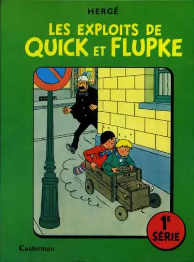 Couverture de l'album Quick et Flupke - Gamins de Bruxelles 1e série