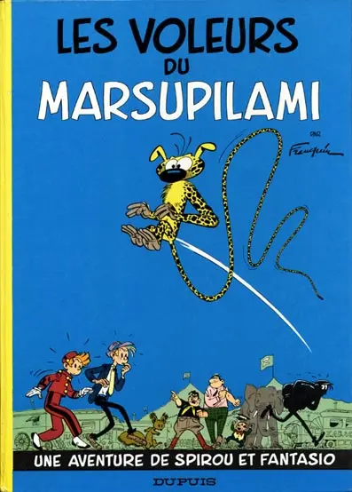 Couverture de l'album Spirou et Fantasio Tome 5 Les voleurs du Marsupilami