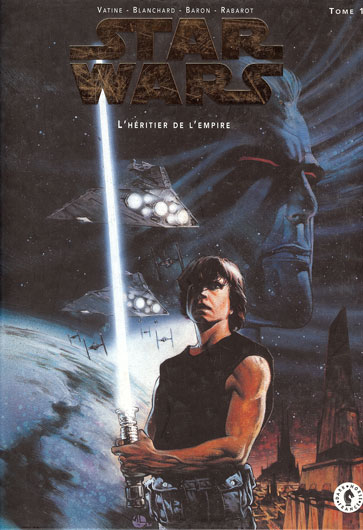 Couverture de l'album Star Wars - Le cycle de Thrawn L'héritier de l'Empire Tome 1