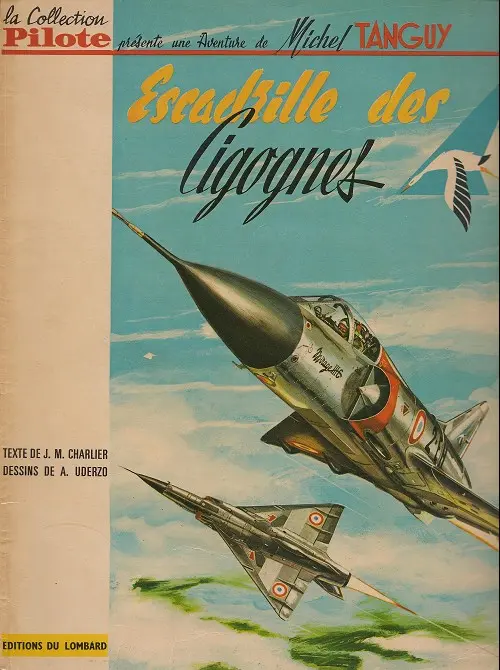 Couverture de l'album Tanguy et Laverdure Tome 4 Escadrille des cigognes