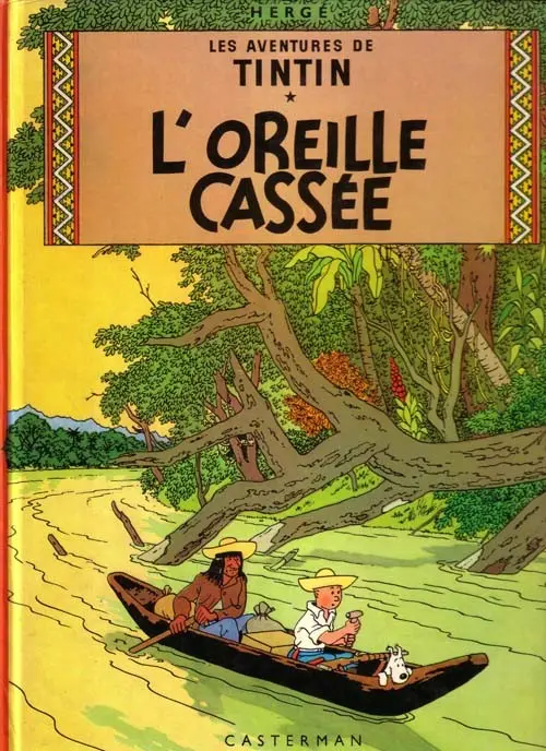 Couverture de l'album Tintin Tome 6 L'oreille cassée