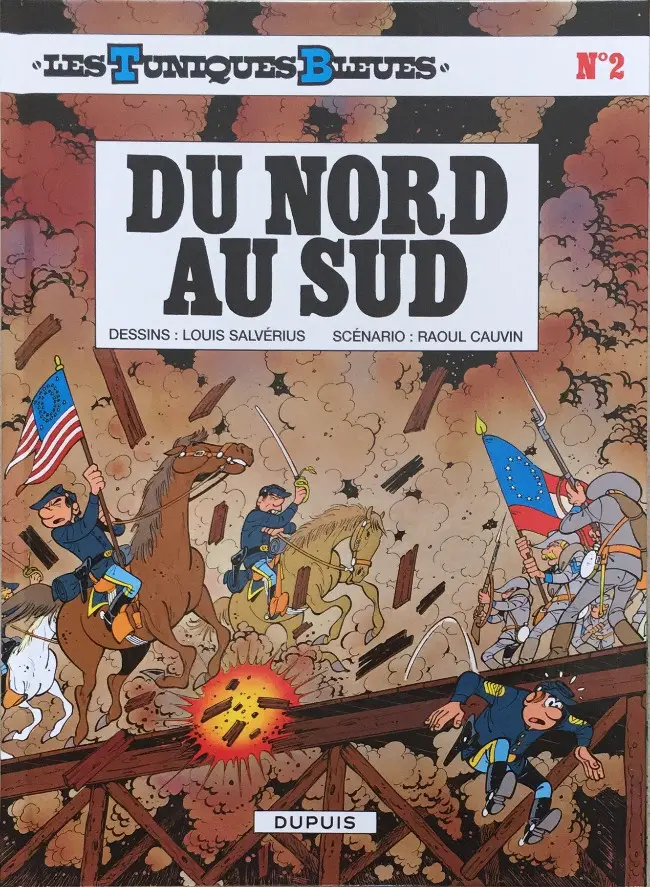 Couverture de l'album Les Tuniques Bleues Tome 2 Du nord au sud