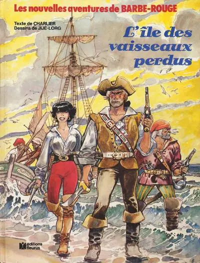 Couverture de l'album Barbe-Rouge Tome 19 L'île des vaisseaux perdus